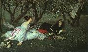 James Tissot Le Printemps (Spring) Sweden oil painting reproduction